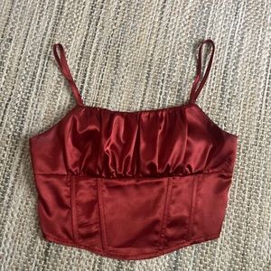 Shein corset top